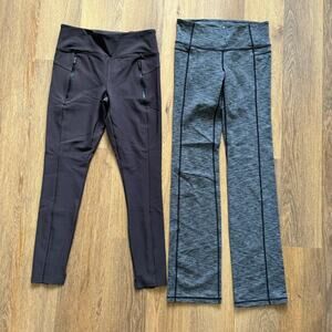 Athleta Bottoms Bundle Stellar Tight Straight Up Yoga Pants Small